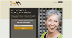 Desktop Screenshot of grannydatingsite.com